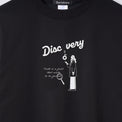 "Discovery" クールタッチTシャツ アイボリー ブラック 物理 物理学 宇宙学 Tシャツ ニュートン ガリレオ りんご 木星 クイズノック グッズ レディース メンズ 人気 おしゃれ 20代 30代 - QurioStore QurioS