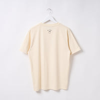 "Discovery" クールタッチTシャツ アイボリー ブラック 物理 物理学 宇宙学 Tシャツ ニュートン ガリレオ りんご 木星 クイズノック グッズ レディース メンズ 人気 おしゃれ 20代 30代 - QurioStore QurioS