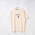 "Discovery" クールタッチTシャツ アイボリー ブラック 物理 物理学 宇宙学 Tシャツ ニュートン ガリレオ りんご 木星 クイズノック グッズ レディース メンズ 人気 おしゃれ 20代 30代 - QurioStore QurioS