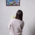 "といえば誰？" ニットカーディガン レッド グレー アイボリー ブラウン 美術 絵画 カーディガン ゴッホ モネ クイズノック グッズ レディース メンズ 人気 おしゃれ 20代 30代 - QurioStore QurioS