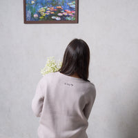 "といえば誰？" ニットカーディガン レッド グレー アイボリー ブラウン 美術 絵画 カーディガン ゴッホ モネ クイズノック グッズ レディース メンズ 人気 おしゃれ 20代 30代 - QurioStore QurioS