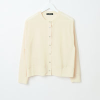 "点P" シアーカーディガン アイボリー 数学 問題 冷房 寒暖差 羽織りもの きれいめ 春夏 - QurioStore QurioS