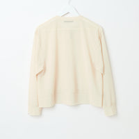 "点P" シアーカーディガン アイボリー 数学 問題 冷房 寒暖差 羽織りもの きれいめ 春夏 - QurioStore QurioS