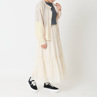 "点P" シアーカーディガン アイボリー 数学 問題 冷房 寒暖差 羽織りもの きれいめ 春夏 - QurioStore QurioS