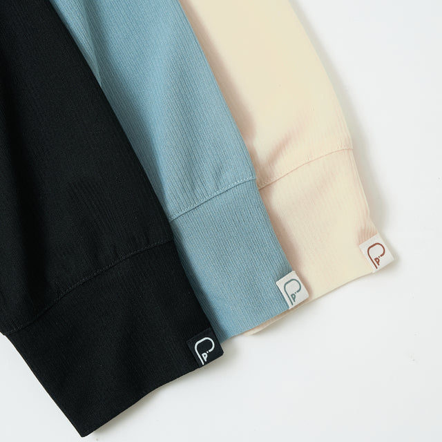 "点P" シアーカーディガン ライトブルー  ホワイト アイボリー ブラック 数学 問題 冷房 寒暖差 羽織りもの きれいめ 春夏 - QurioStore QurioS