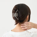 "結び目" バンスクリップ 数学 結び目理論 ヘアピン・ヘアクリップ 結び目 バンスクリップ クイズノック グッズ レディース メンズ 人気 おしゃれ 20代 30代 - QurioStore QurioS