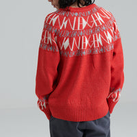 "Knowledge" ニットプルオーバー