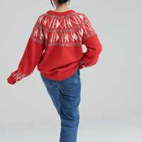 "Knowledge" ニットプルオーバー