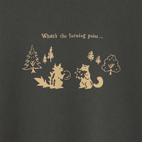 "ギザギザのくるみを食べるリス" 構文木スウェット （企画：東言） バーガンディ レッド ネイビー ダークグレー 言語学 構文解析 QuizKnock クイズノック 秋冬 レディース メンズ 人気 おしゃれ 20代 30代 - QurioStore QurioS