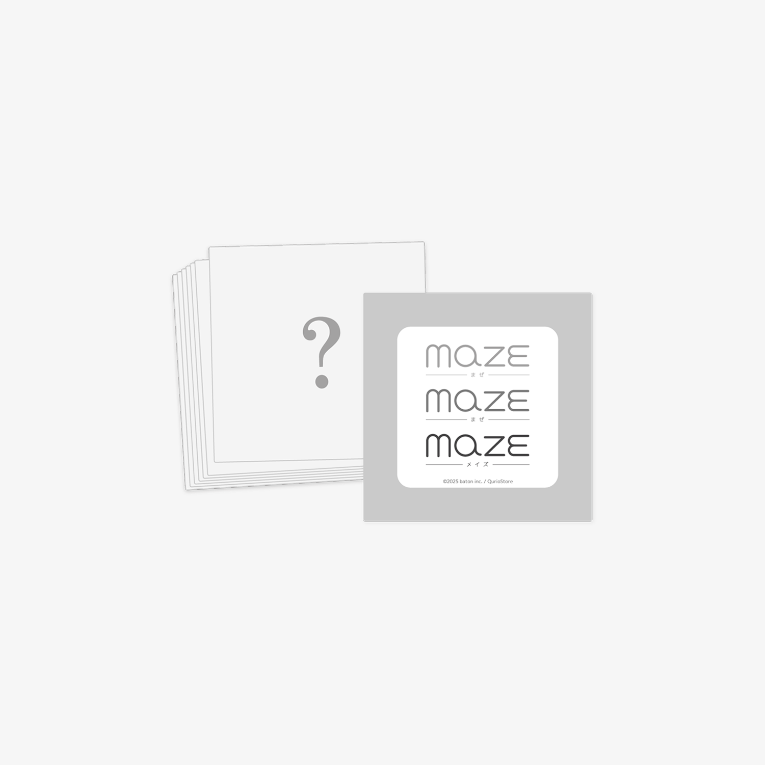 maze maze maze（まぜまぜメイズ） ホワイト 謎解き 芸術・エンターテイメント 中級者 パズル ナゾロック グッズ 謎 - QurioStore NazoLock