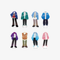 QuizKnock10周年 衣装ステッカー 通常Ver. クイズ ステッカー パーティー 記念 お祝い クイズノック グッズ - QurioStore QuizKnock