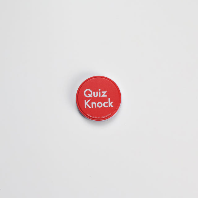 QuizKnockロゴスマホグリップ レッド クイズ スマートフォンアクセサリー ロゴ クイズノック グッズ - QurioStore QuizKnock