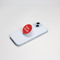 QuizKnockロゴスマホグリップ レッド クイズ スマートフォンアクセサリー ロゴ クイズノック グッズ - QurioStore QuizKnock