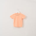 "Same?" Tシャツ【キッズ】 アプリコット オレンジ 心理学 多義図形 Tシャツ ウサギ アヒル クイズノック グッズ キッズ 親子 ファミリー 人気 おしゃれ - QurioStore QurioS Kids