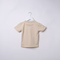 "Same?" Tシャツ【キッズ】 アプリコット オレンジ ブルー ベージュ 心理学 多義図形 Tシャツ ウサギ アヒル クイズノック グッズ キッズ 親子 ファミリー 人気 おしゃれ - QurioStore QurioS Kids