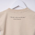 "Same?" Tシャツ【キッズ】 アプリコット オレンジ ブルー ベージュ 心理学 多義図形 Tシャツ ウサギ アヒル クイズノック グッズ キッズ 親子 ファミリー 人気 おしゃれ - QurioStore QurioS Kids