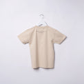 "Same?" Tシャツ【キッズ】 アプリコット オレンジ ブルー ベージュ 心理学 多義図形 Tシャツ ウサギ アヒル クイズノック グッズ キッズ 親子 ファミリー 人気 おしゃれ - QurioStore QurioS Kids