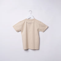 "Same?" Tシャツ【キッズ】 アプリコット オレンジ ブルー ベージュ 心理学 多義図形 Tシャツ ウサギ アヒル クイズノック グッズ キッズ 親子 ファミリー 人気 おしゃれ - QurioStore QurioS Kids