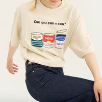"Can" Tシャツ