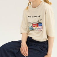 "Can" Tシャツ