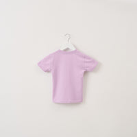 "超伝導" Tシャツ【キッズ】 ラベンダー パープル 物理 超伝導 Tシャツ コイン 稲妻 クイズノック グッズ キッズ 親子 ファミリー 人気 おしゃれ - QurioStore QurioS Kids