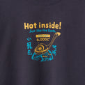 "Hot inside!" おいしい地学 小籠包スウェット ベージュ ホワイト ネイビー 地学 地球 スウェット 地球 小籠包 断面 クイズノック グッズ レディース メンズ 人気 おしゃれ 20代 30代 - QurioStore QurioS