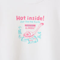"Hot inside!" おいしい地学 小籠包スウェット ベージュ ホワイト ネイビー 地学 地球 スウェット 地球 小籠包 断面 クイズノック グッズ レディース メンズ 人気 おしゃれ 20代 30代 - QurioStore QurioS