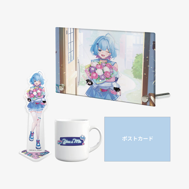 夢川夢活動復帰記念 コンプリートセット ブルー 芸術・エンターテイメント V Tuber アルマザーク あるまざーく グッズ - QurioStore AlmaZarQ